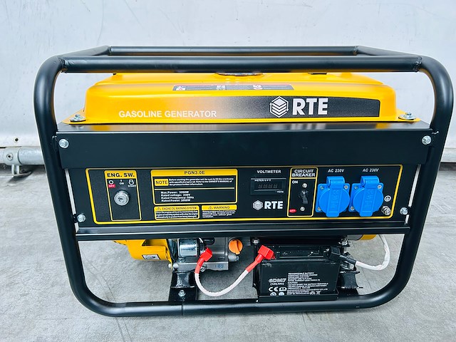 Generator rte pgn3.0e benzine nieuw 2026 - afbeelding 1 van  1
