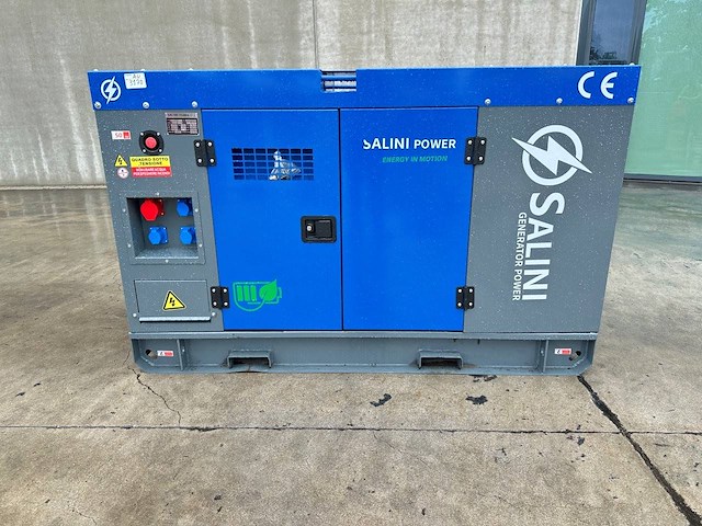 Generator salini stc-30 diesel 2025 30kva nieuw - afbeelding 1 van  1