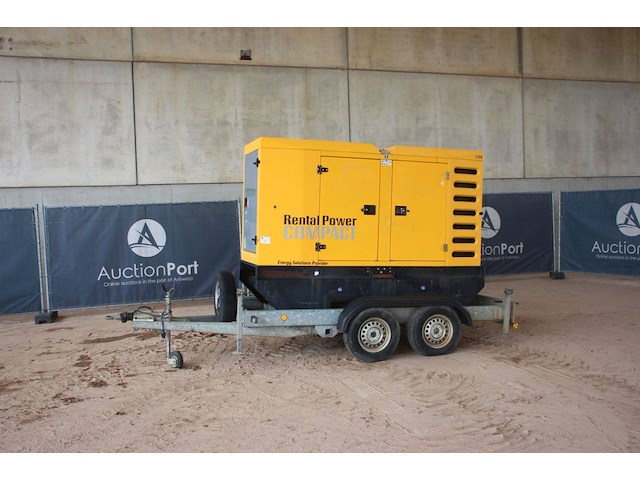 Generator sdmo r110c3 diesel 2015 100kva op aanhangwagen - afbeelding 1 van  1