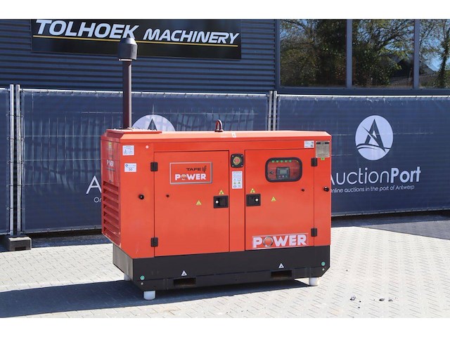 Generator tafe power taf-p-25a diesel 25kva 2025 nieuw - afbeelding 1 van  1