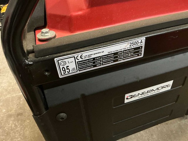 Genermore g2500-a stroomgenerator - afbeelding 5 van  5