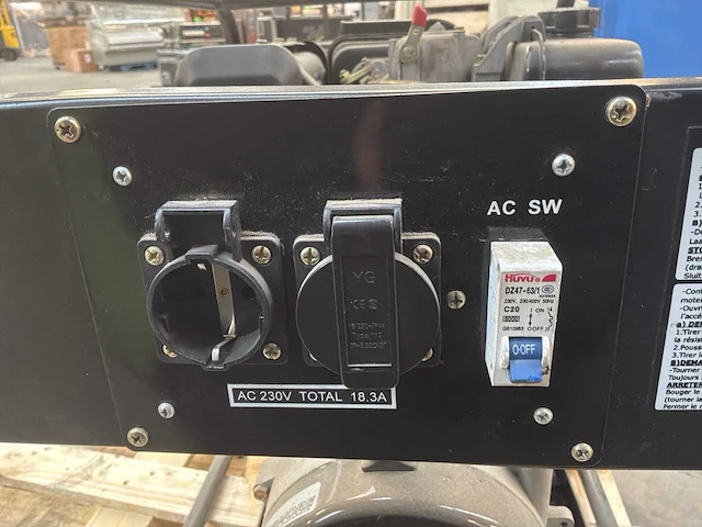 Genermore km186f stroomgenerator - afbeelding 7 van  9