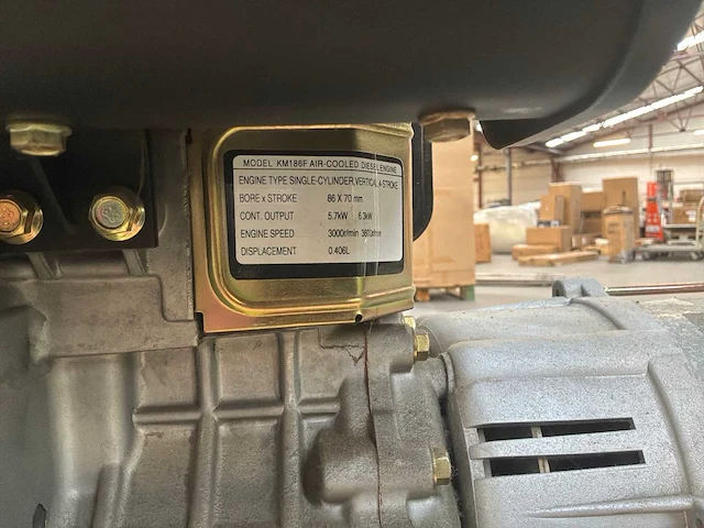 Genermore km186f stroomgenerator - afbeelding 9 van  9