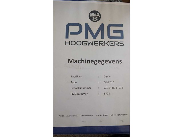 Genie - 2014 - gs-2032 - hoogwerker - afbeelding 28 van  31