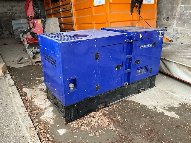 Genline-faw 42.5 geluidsdichte dieselgeneratorset – jaar 2015 - afbeelding 1 van  12