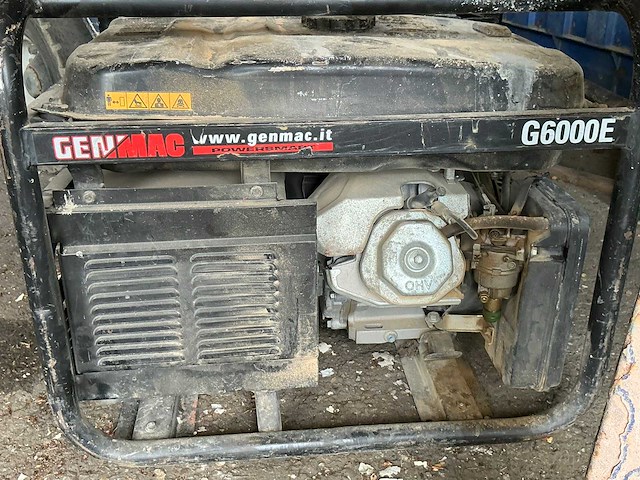 Genmac g6000e stroomgroep - afbeelding 2 van  2