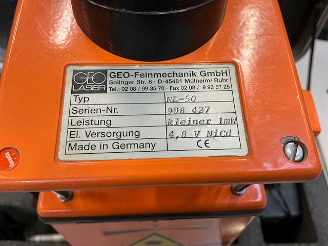 Geo laset nl-50 bouwlaser - afbeelding 5 van  7