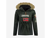 Geografische noorwegen anorak wr034h-020 l - grijs - afbeelding 1 van  4