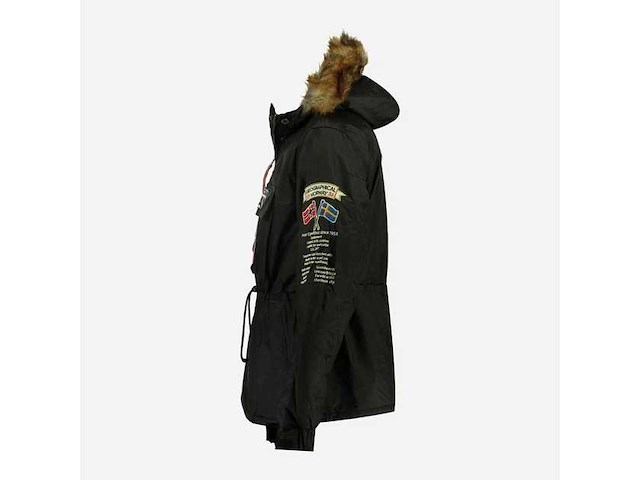 Geografische noorwegen anorak wr034h-020 l - grijs - afbeelding 3 van  4