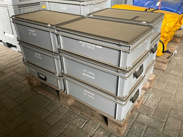 Georg utz diverse kunststof opbergbakken (14x) - afbeelding 2 van  5