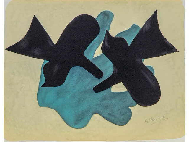 Georges braque (1882-1963), ‘oedipe roi’, edition of armand and georges israël - afbeelding 11 van  16