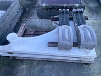 Geprofileerde elementen in marmer - afbeelding 3 van  9