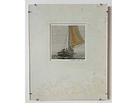 Gerard carbo - vissersboot - aquarel - afbeelding 2 van  7