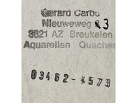 Gerard carbo - vissersboot - aquarel - afbeelding 7 van  7