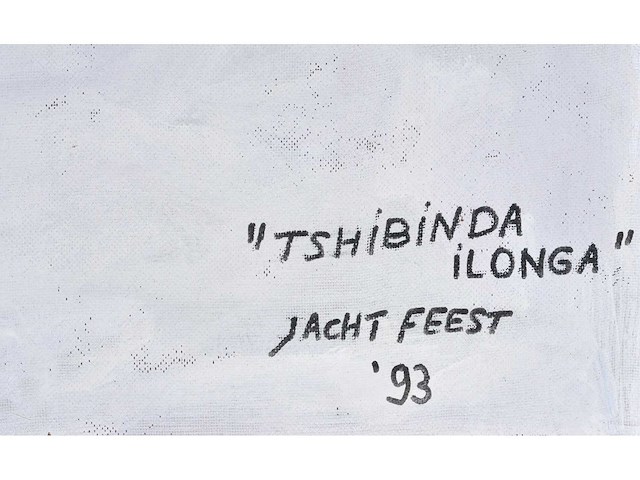 Gerard vanhove - tshibinda ilonga - acryl op paneel - afbeelding 2 van  11