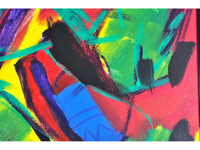 Gerard vanhove - tshibinda ilonga - acryl op paneel - afbeelding 11 van  11