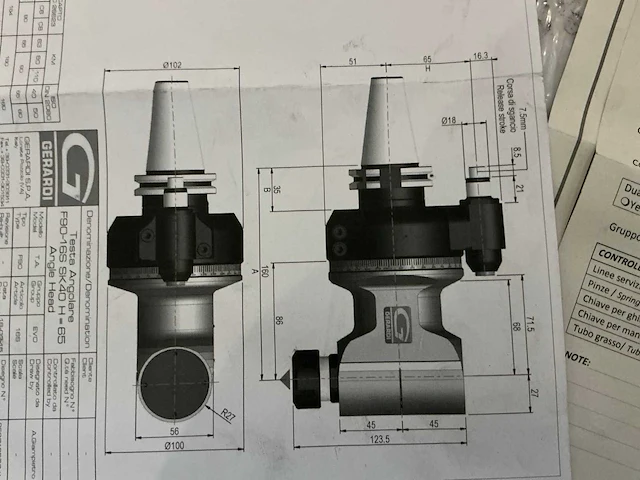 Gerardi f90-16s sk40 atc angle head 90° freeskop - afbeelding 11 van  11