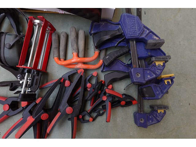 Gereedfschapskoffer stanley + divers handgereedschap - afbeelding 2 van  7