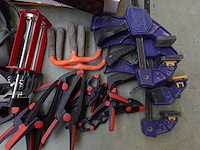 Gereedfschapskoffer stanley + divers handgereedschap - afbeelding 2 van  7