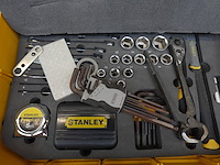 Gereedfschapskoffer stanley + divers handgereedschap - afbeelding 5 van  7