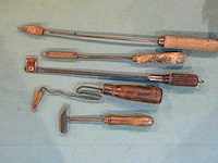 Gereedschap voor de smid met gasbrander om te solderen - afbeelding 3 van  3