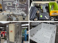 Gereedschappen, badkamerinrichtingen en productiemachines