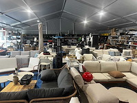 Gereedschappen, tuinmeubelen en barbecues, magazijninrichting