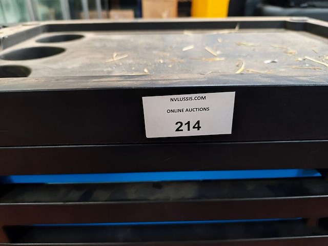 Gereedschappenwagen op wielen gedeeltelijk gevuld met klein handgerief stahlgruppe (17) - afbeelding 2 van  7