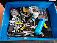 Gereedschappenwagen op wielen gedeeltelijk gevuld met klein handgerief stahlgruppe (17) - afbeelding 7 van  7