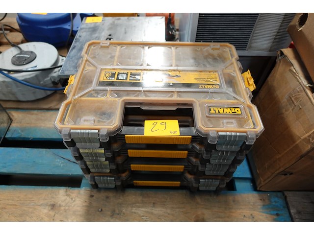 Gereedschappers organisators dewalt 4 stuks diverse inhoud - afbeelding 2 van  4