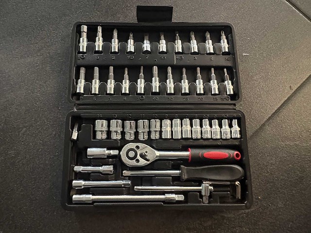 Gereedschapset - tool trolley - afbeelding 1 van  4