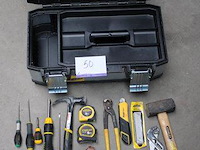 Gereedschapset (16-delig) - stanley - diverse maten gereedschapskist - stanley - afbeelding 1 van  3