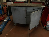 Gereedschapskar met inhoud