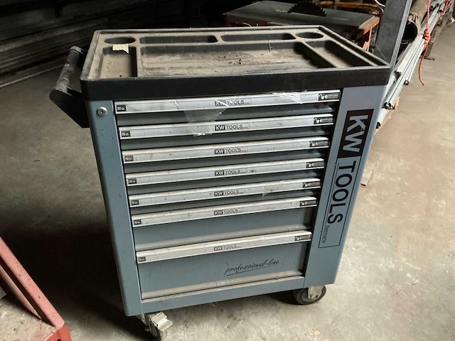 Gereedschapskast met sleutels - afbeelding 1 van  9