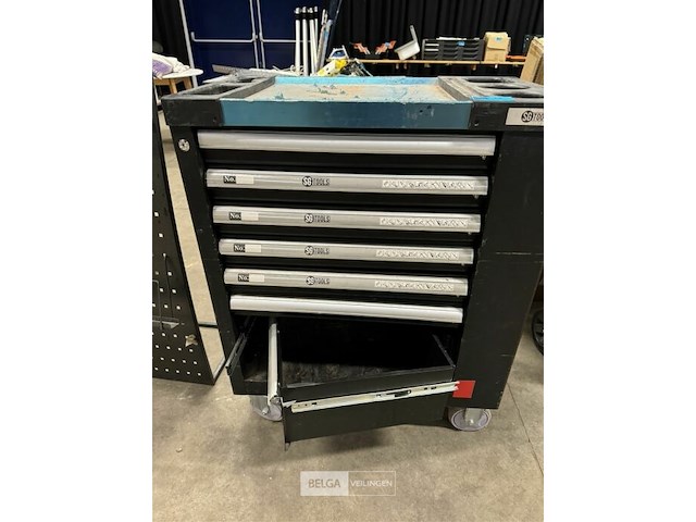 Gereedschapskast op wielen - afbeelding 2 van  2