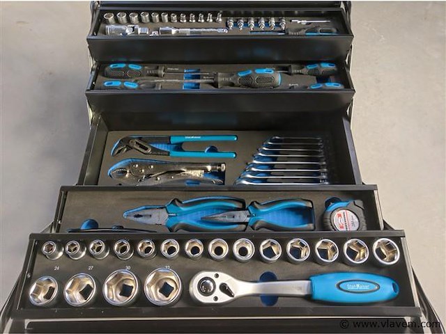 Gereedschapskist 86 delig - afbeelding 5 van  7