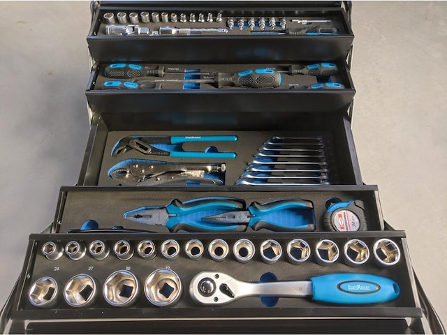 Gereedschapskist 86 delig - afbeelding 5 van  7