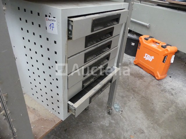 Gereedschapskist met 6 lades - afbeelding 2 van  5