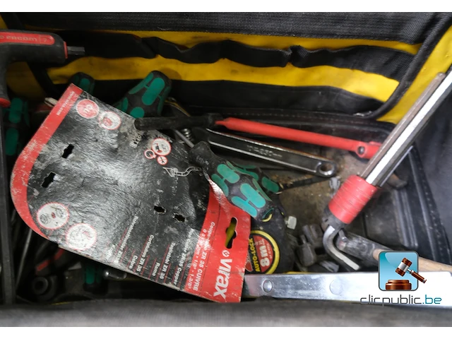Gereedschapskist met inhoud - afbeelding 2 van  6
