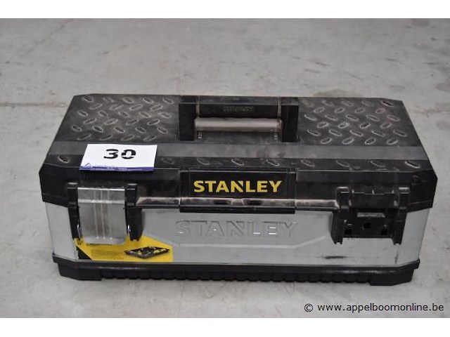 Gereedschapskist, stanley, met inhoud - afbeelding 1 van  2