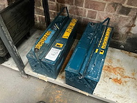 Gereedschapskoffer (2x) - afbeelding 1 van  7