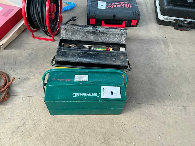 Gereedschapskoffer (2x) - afbeelding 1 van  4