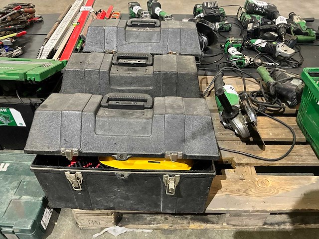 Gereedschapskoffer (3x) - afbeelding 1 van  6