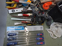 Gereedschapskoffer + divers handgereedschap - afbeelding 2 van  10