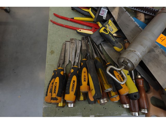 Gereedschapskoffer + divers handgereedschap - afbeelding 3 van  10