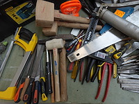 Gereedschapskoffer + divers handgereedschap - afbeelding 4 van  10