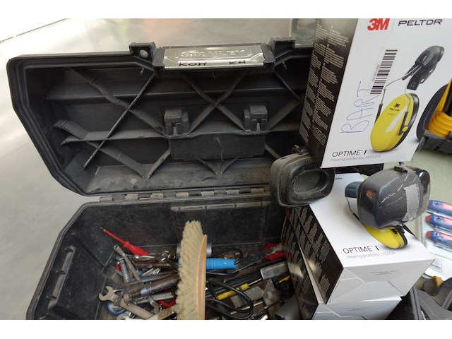 Gereedschapskoffer + divers handgereedschap - afbeelding 6 van  10