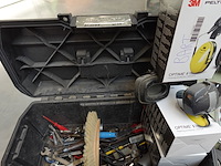 Gereedschapskoffer + divers handgereedschap - afbeelding 6 van  10