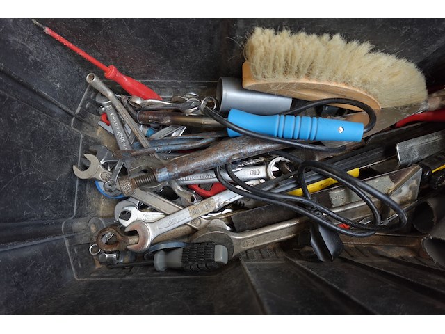 Gereedschapskoffer + divers handgereedschap - afbeelding 7 van  10