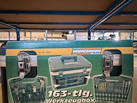 Gereedschapskoffer gevuld mannesmann 163-delig - afbeelding 1 van  4